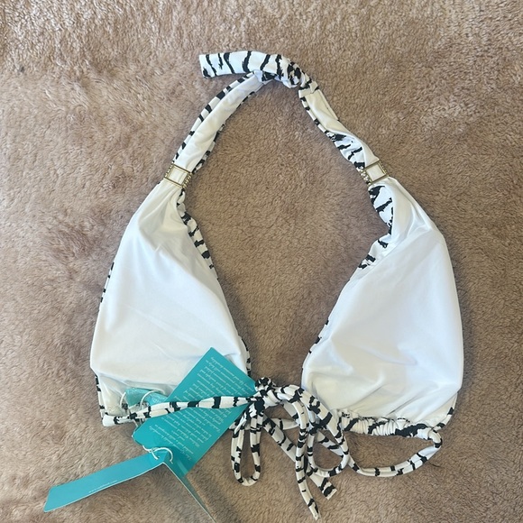 melissa Odabash bikini new, Grenada top/Bottom tiger, black and white - Picture 7 of 13